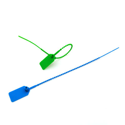 1.44 g/pc Auto-bloqueio de cabo de nylon de ligação de etiqueta vedação de plástico para extintor de incêndio L 25*W 18 mm Área de marcação