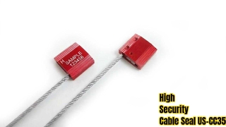 Fechadura de selo de segurança de alumínio US CC352