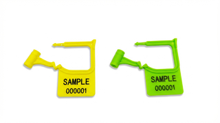 Mini selo de segurança para cadeado com selo plástico