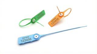 Proteja suas remessas com selos de segurança de plástico de 200 mm/350 mm/450 mm