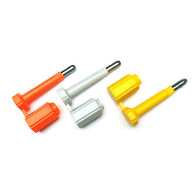 Container de caminhão de alta segurança vedações de parafusos numerados Resistência à tração 25 KN 81,5*52,4*21,6 mm