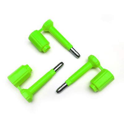 Container de caminhão de alta segurança vedações de parafusos numerados Resistência à tração 25 KN 81,5*52,4*21,6 mm