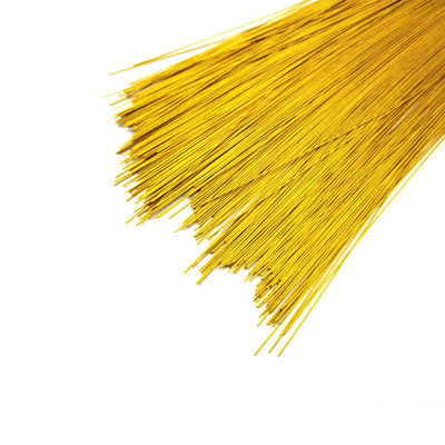 Comprimento personalizado Aço inoxidável amarelo Plástico revestido de cobre Ferro galvanizado Filho de vedação de vedação do medidor