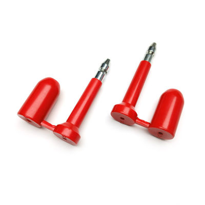ABS Plastic Bolt Seal Unidade Branca Peso 53,49g para Container de Segurança Logotipo personalizado
