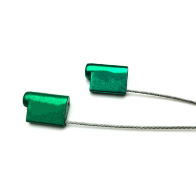 Proof Tamper Pull Tight Zinc Alloy Container Portão Bloqueio Selo de cabo Vermelho 26,8*18,8*11 mm