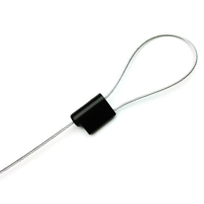 Proof Tamper Pull Tight Zinc Alloy Container Portão Bloqueio Selo de cabo Vermelho 26,8*18,8*11 mm