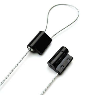 Proof Tamper Pull Tight Zinc Alloy Container Portão Bloqueio Selo de cabo Vermelho 26,8*18,8*11 mm