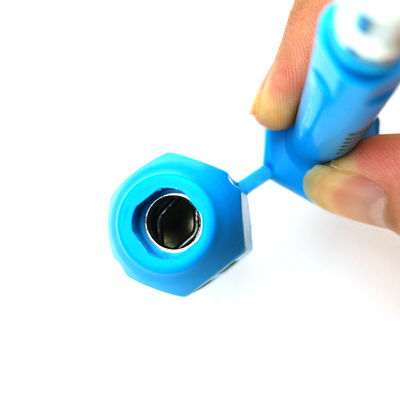 Segredo de parafuso de barreira de aço revestido de ABS anti-spin para operação manual e descartável