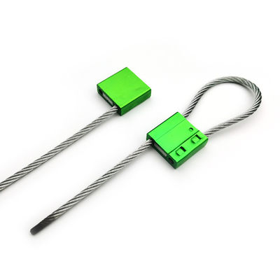 Tela de segurança de vedação de cabo de aço galvanizado para contêineres de transporte marítimo 27.3*26.2*9.4 mm