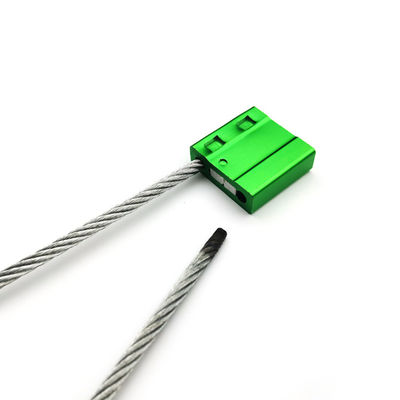 Tela de segurança de vedação de cabo de aço galvanizado para contêineres de transporte marítimo 27.3*26.2*9.4 mm