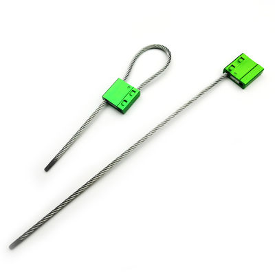 Tela de segurança de vedação de cabo de aço galvanizado para contêineres de transporte marítimo 27.3*26.2*9.4 mm