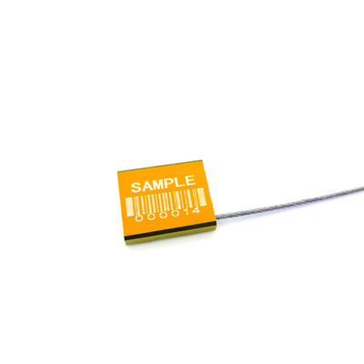 Selo de cabo de liga de alumínio para pacote logístico 1,5 mm de diâmetro e fácil de instalar
