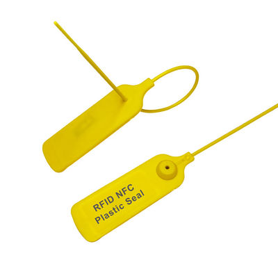 US-PRF305 Container de caminhão apertado de puxa à prova de adulteração RFID placa de selo de segurança NFC de plástico