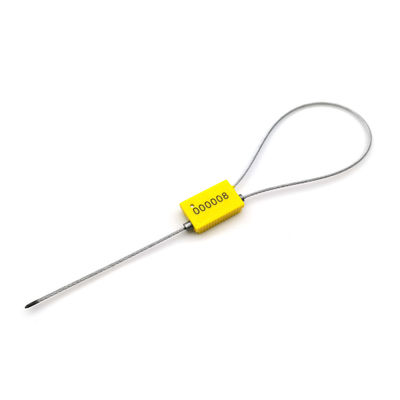 31.28*16.34*7.18 mm ABS revestido com fio de aço Numerado Tubos de Metal de Segurança de Caminhão Selo de Cabo