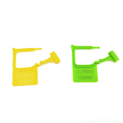 Negro US-PSP01 Mini Plastic Hang Tag Indicativo Selo de segurança de cadeado com impressão a laser