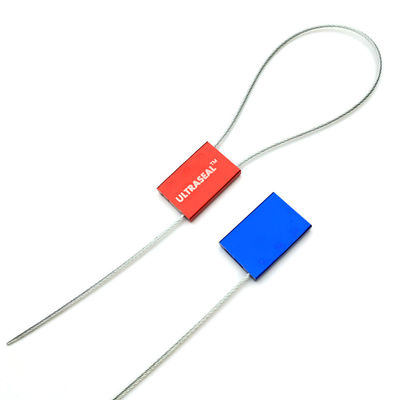 US-CC184 Selo de segurança do cabo de contêiner numerado à prova de adulteração, diâmetro do cabo 1,8 mm