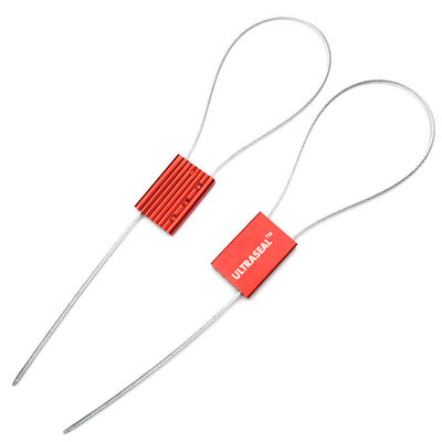 US-CC184 Selo de segurança do cabo de contêiner numerado à prova de adulteração, diâmetro do cabo 1,8 mm