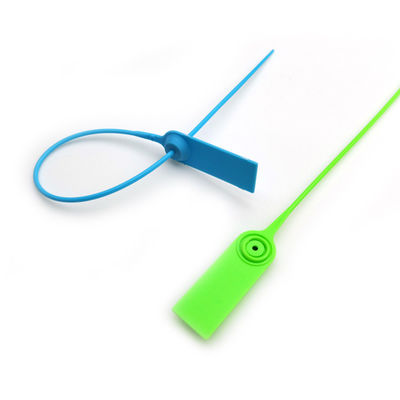 US-PS200C / US-PS350C Série 450mm Pull Tight Lock Impressão a laser Selo de segurança de camião de plástico