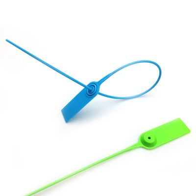 US-PS200C / US-PS350C Série 450mm Pull Tight Lock Impressão a laser Selo de segurança de camião de plástico