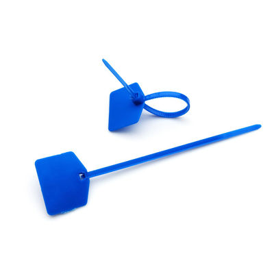 120mm 220mm Marcadores auto-bloqueantes Tag Cable Ties Plastico Zip Nylon Seal Tag