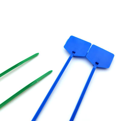 120mm 220mm Marcadores auto-bloqueantes Tag Cable Ties Plastico Zip Nylon Seal Tag