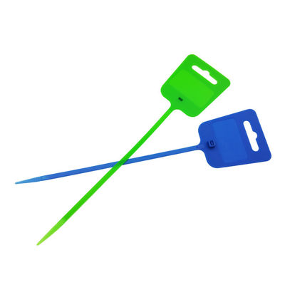 250mm Pull Tight Nylon Zip Tie Plástico Hang Tag Tools Label Holder com material PA6
