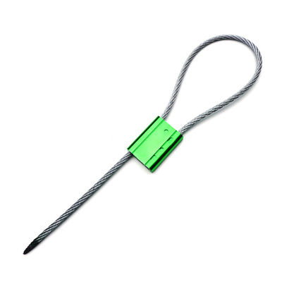 ISO 17712 Selo de recipiente à prova de adulteração Selo de cabo de caminhão com 300 mm de comprimento de cabo exposto padrão