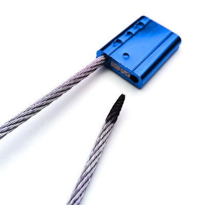 ISO 17712 Selo de recipiente à prova de adulteração Selo de cabo de caminhão com 300 mm de comprimento de cabo exposto padrão