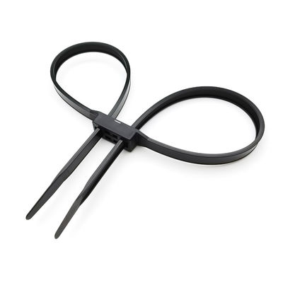 Segurança de retenção feita fácil 885mm longa puxa algemas de nylon apertadas com alta resistência