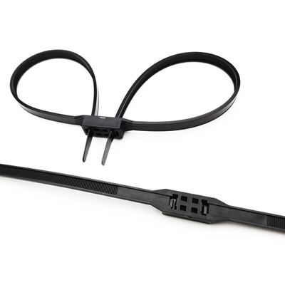 Segurança de retenção feita fácil 885mm longa puxa algemas de nylon apertadas com alta resistência