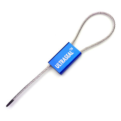 Mecanismo de bloqueio apertado de puxa Mini cabo Selo de segurança para o cabo de arame de recipiente 1,8 mm