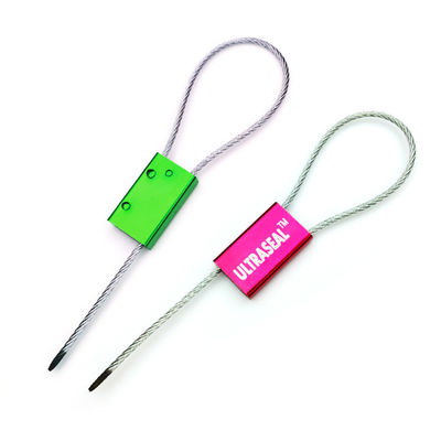 Mecanismo de bloqueio apertado de puxa Mini cabo Selo de segurança para o cabo de arame de recipiente 1,8 mm