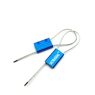 1.5mm Diâmetro de fio Mini Pull Tight Cable Seal para logística 24*14.6*6 mm Força de tração 1,96 KN 200 KG