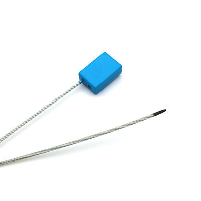 US-CC181C Caminhão de contêineres Etiqueta de segurança Tamper Selo de plástico Laranja Diâmetro de cabo 1,8 mm
