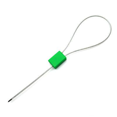 US-CC181C Caminhão de contêineres Etiqueta de segurança Tamper Selo de plástico Laranja Diâmetro de cabo 1,8 mm