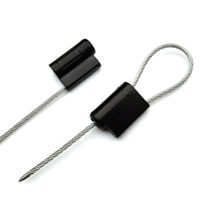 300 mm Cable exposto galvanizado fio de aço Tamper Evidente Container de segurança selo de cabo