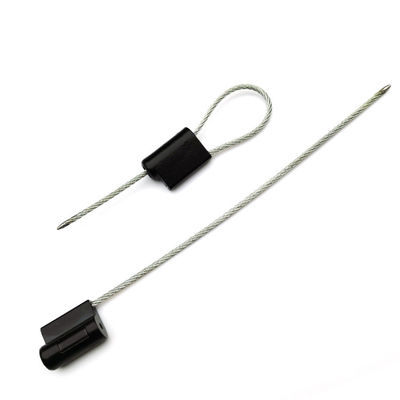 300 mm Cable exposto galvanizado fio de aço Tamper Evidente Container de segurança selo de cabo
