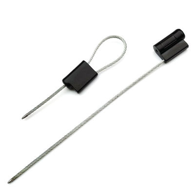 300 mm Cable exposto galvanizado fio de aço Tamper Evidente Container de segurança selo de cabo