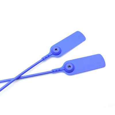 305 mm Pull Tight Plastic Seal Tag para segurança à prova de adulteração 380 N Resistência à tração