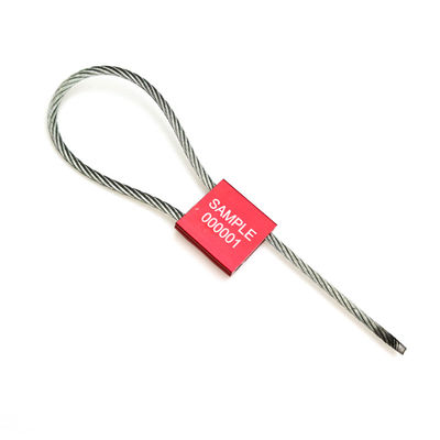 040.8 KG Segamentos à prova de adulteração de resistência à tração para camiões de cabos de metal seguros e duráveis