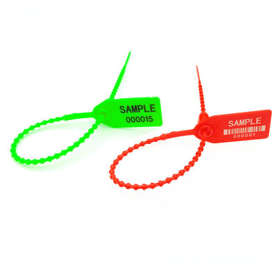 1.44 g/pc Auto-bloqueio de cabo de nylon de ligação de etiqueta vedação de plástico para extintor de incêndio L 25*W 18 mm Área de marcação