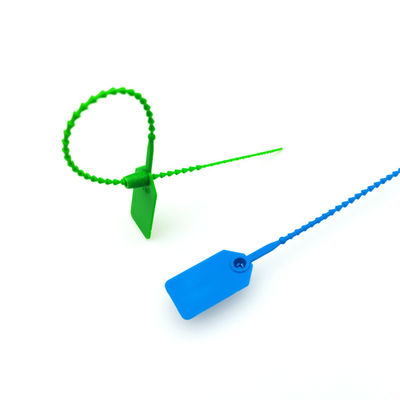 1.44 g/pc Auto-bloqueio de cabo de nylon de ligação de etiqueta vedação de plástico para extintor de incêndio L 25*W 18 mm Área de marcação