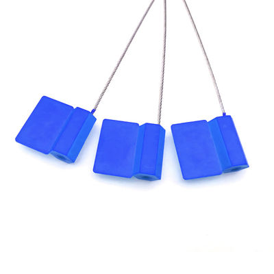 Proteger os cabos com ABS revestido de aço Wire Tag cabo Segurança fechamento selos 1.8mm