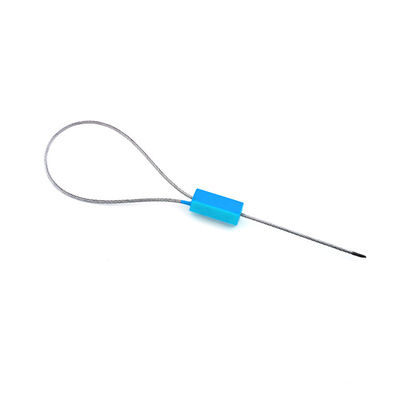 ABS Eco-Friendly Disposable Pull Tight 1.8mm Hexagonal Security Wire Selo de cabo de plástico