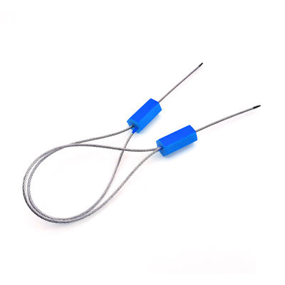 ABS Eco-Friendly Disposable Pull Tight 1.8mm Hexagonal Security Wire Selo de cabo de plástico