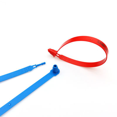 Container de caminhão-van à prova d'água Selo de segurança de plástico 250 mm Resistência à tração