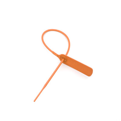 305 mm Pull Tight Plastic Seal Tag para segurança à prova de adulteração 380 N Resistência à tração