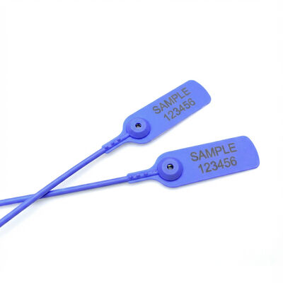 305 mm Pull Tight Plastic Seal Tag para segurança à prova de adulteração 380 N Resistência à tração