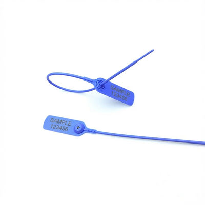 305 mm Pull Tight Plastic Seal Tag para segurança à prova de adulteração 380 N Resistência à tração