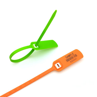 US-PS400FT Selo de segurança de plástico ajustável descartável, numerado para segurança